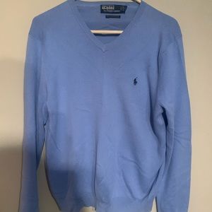 Blue Polo Sweater